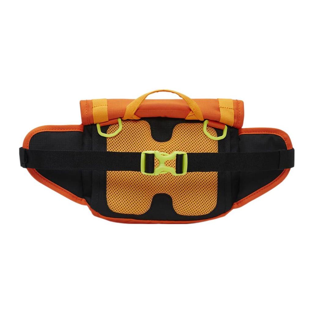 Nike Woven Strap Design Fabric Shoulder Crossbody Waist Bag Unisex bags Safety-Orange Bright-Orange Atomic-Green DJ9681-819