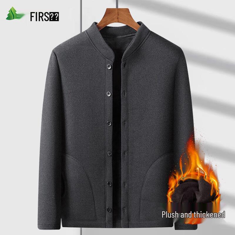 

FIRS Men s Plus Velvet Warm Jacket 5XL