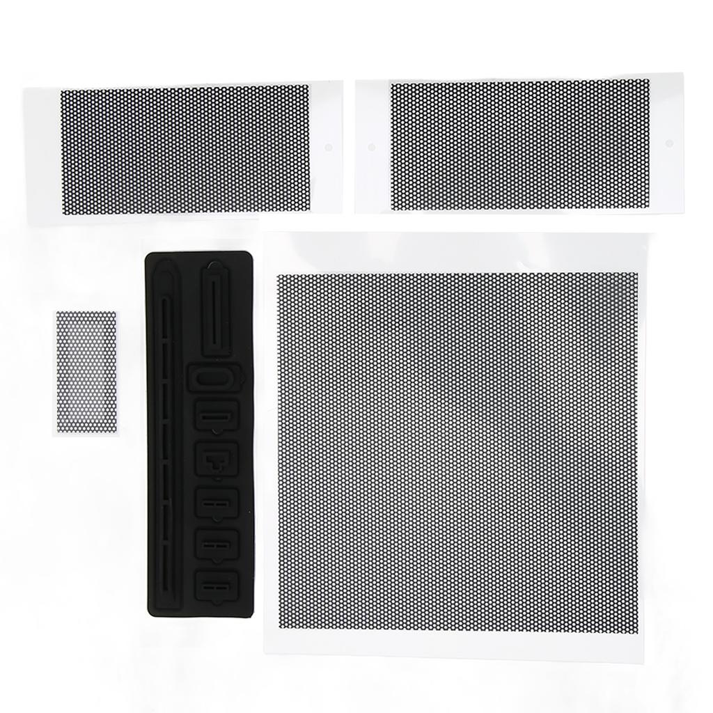 Dust Filter Cover for Xbox Series X with Dust Plugs Replacement Game Console Dust Proof Cover