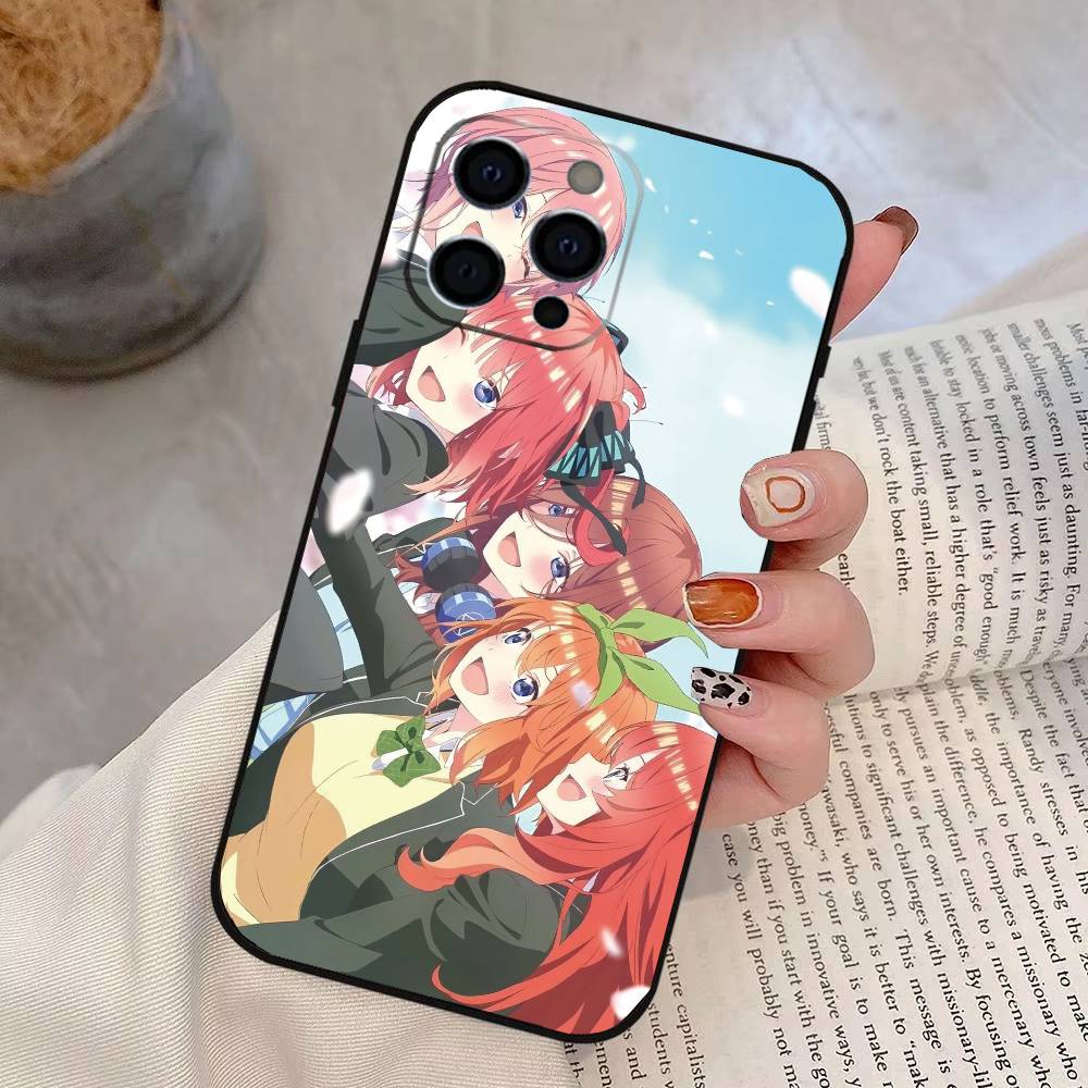 

The Quintessential Quintuplets Phone Case Silicone Soft For IPhone 17 16 15 14 13 12 11 X XR Plus Pro Max Plus iPhone14