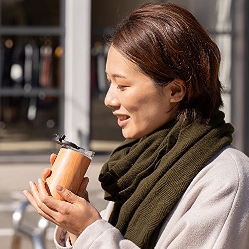 PRISMATE (Prismate) Fully Washable Stainless Steel Bottle with Two Filters and a Tumbler Cap, PR-SK041 (MO (Mocha))