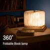 Book light Adventure Book Night Light - 3D Folding Lamp,Ideal Gift for Book Lovers,Three Different Lighting Options:White/Yellow/Breathing Gradient