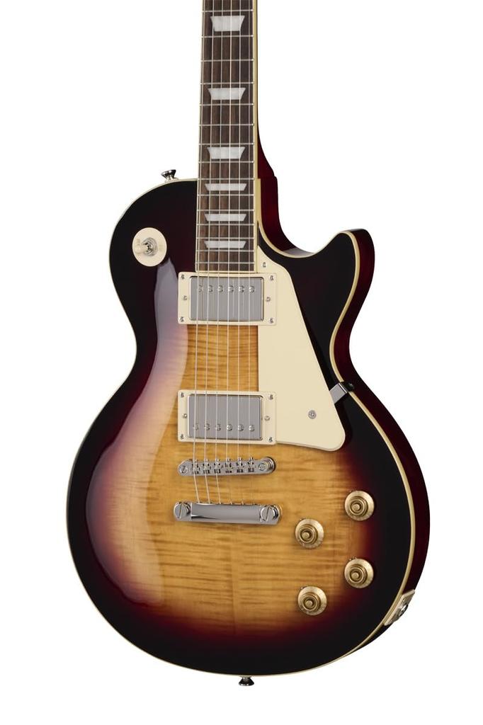 By Gibson Les Paul Standard 50s Figured Bourbon Burst Epiphone Les Paul Epiphone/Inspired