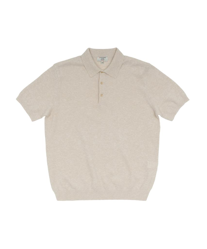 PRODESHIRT Vintage Linen Pique Polo Knit (Sand)