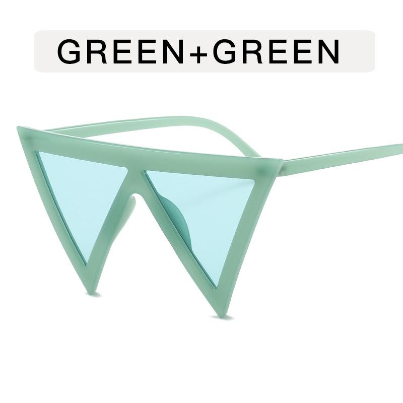 Modne Stylowe Damskie Okulary Przeciwsłoneczne Trójkątny Kształt Okulary Przeciwsłoneczne Antyrefleksyjne Kobieta Okulary Przeciwsłoneczne na Wakacje Podróże dla Kobiet