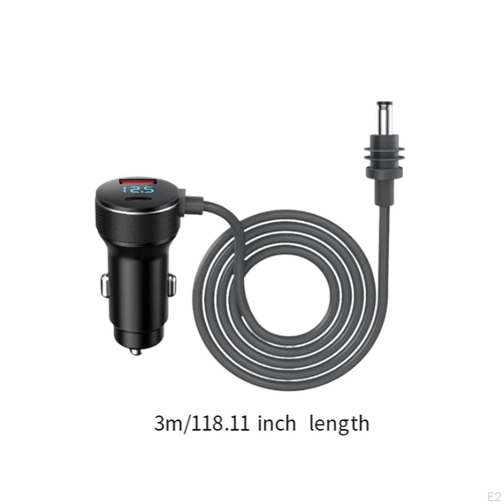 Mini Car DC Power Cable Boat Outdoor Safe Voltage Cord for Starlink
