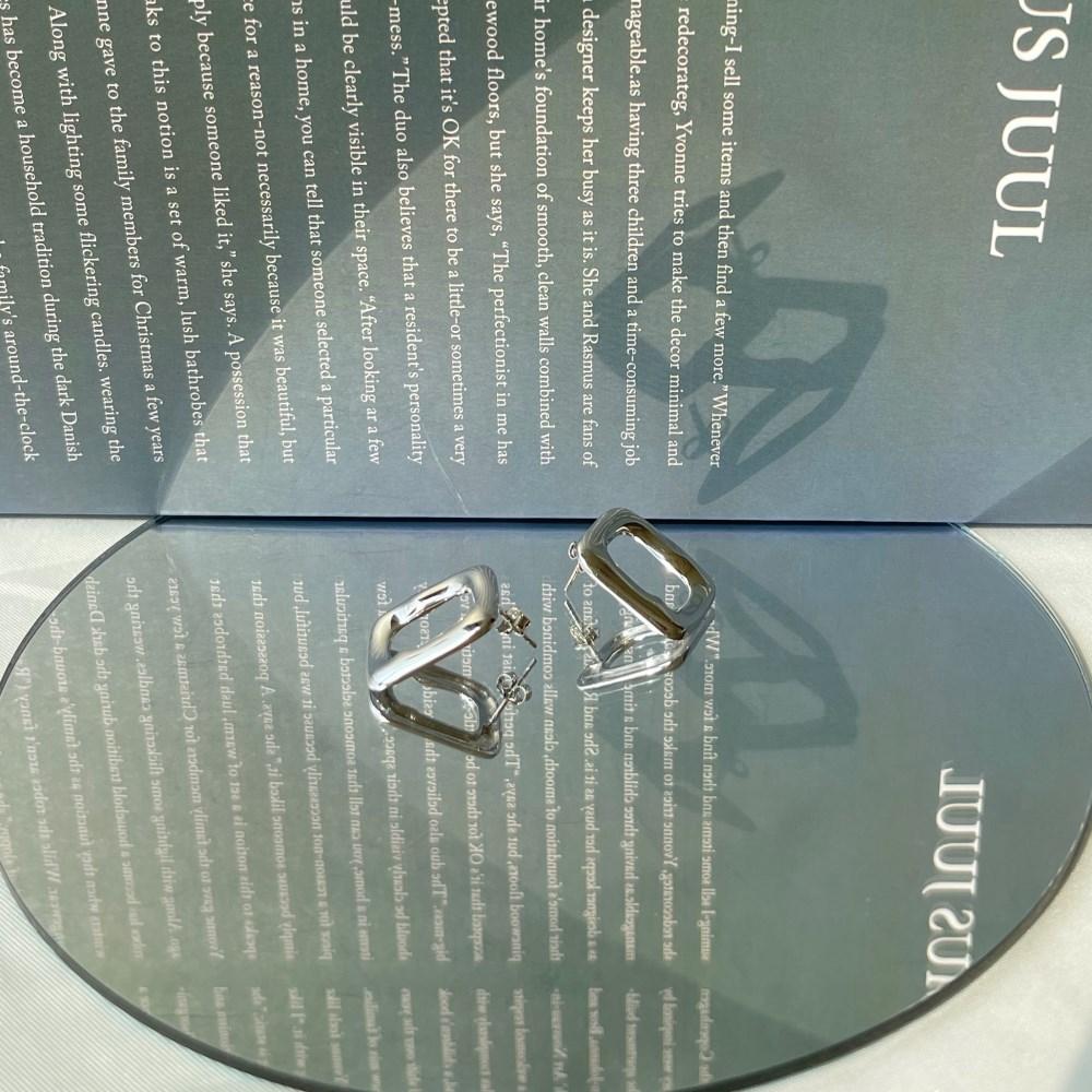 Tancise Ins 925 Sterling Silver Zircon Earrings Drop Earrings For Women Wedding Party Gifts