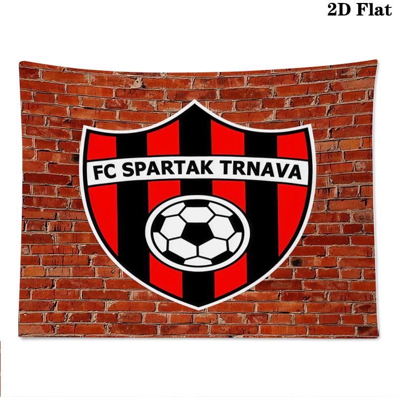 FC Spartak Trnava Wall Tapestry Aesthetic Wall Hanging Printed Fabric Blanket Decorative Tapestries for Bedroom Living Room Home Decor