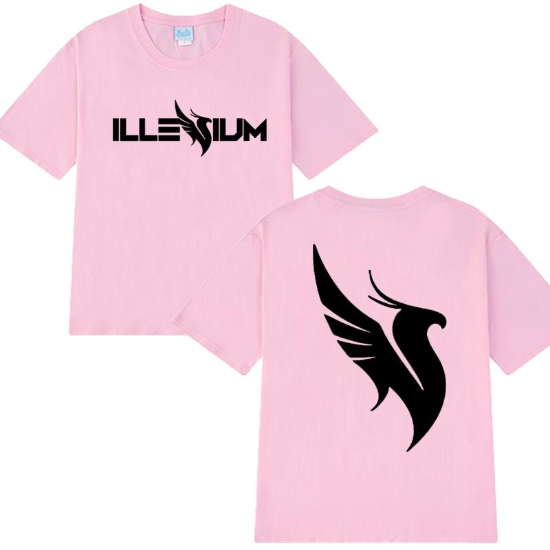 High Quality Illenium Dj Music Double Sided Printed Short Sleeve T-shirts 2025 Men Women Trend Casual T Shirt Unisex Cotton Tops