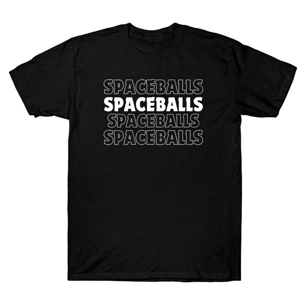 Spaceballs Movie TShirt 2026 Summer Letter Graphic Print Short Sleeves Hip Hop Fashion Short Sleeve Tees Y2K Comfortable Shirt