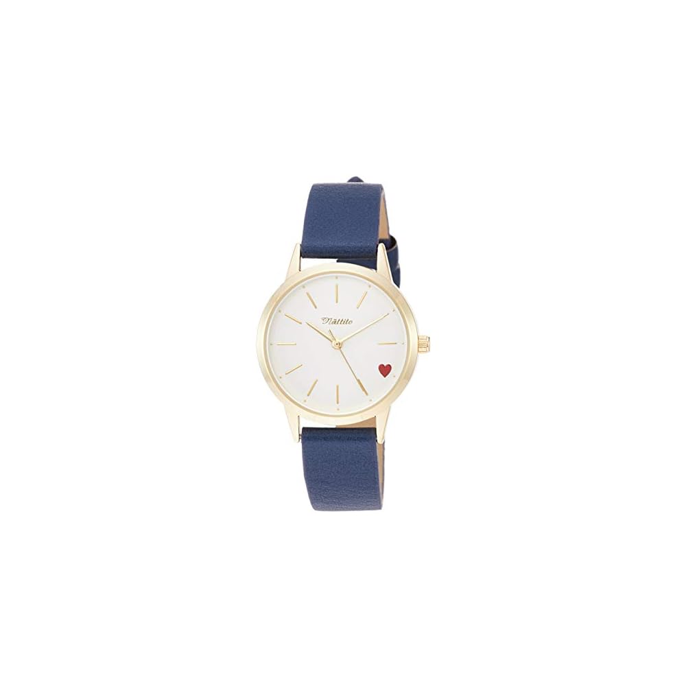 Fieldwork Corazon Analog Watch Leather Strap 36mm Women s Navy