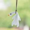 2PCS Roast Duck Pendant Duck Bag Adornment Keychain Accessories Plastic Texture Perfect for Adding a Touch to Any Space