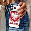 Poland Polish Flag Phone Case For iPhone 17 Air 14 15 13 12 Max Cover For Apple 16e 11 Pro Max Plus Coque