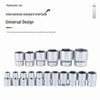 151-Piece Socket and Ratchet Wrench Set for Auto Repair