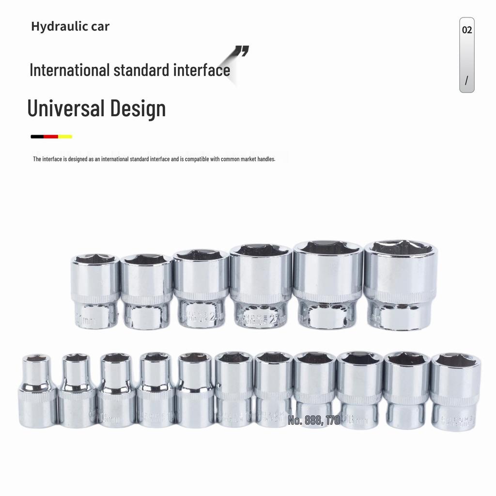 151-Piece Socket and Ratchet Wrench Set for Auto Repair