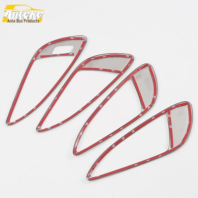 Interior Door Handle Decorative Frame for 18 Buick Excelle Models - Armrest and Handshake Buckle Accessories