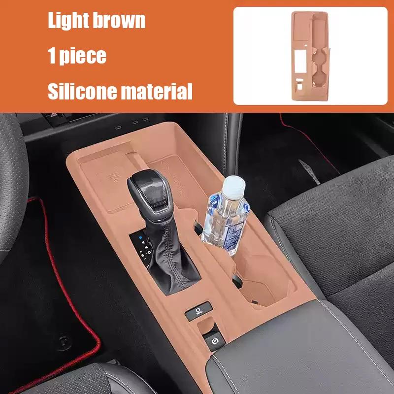 For Toyota Camry 9th XV80 2024 2025 Car Interior Accessories Silicone Pad Central Control Gear Shift Panel Water Cup  Holder