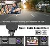 3 Channel Dash Cam for Car Camera 1080P Video Recorder Dashcam Black Box Dual Lens Inside Car DVR Rear View Camera Car Accessory
