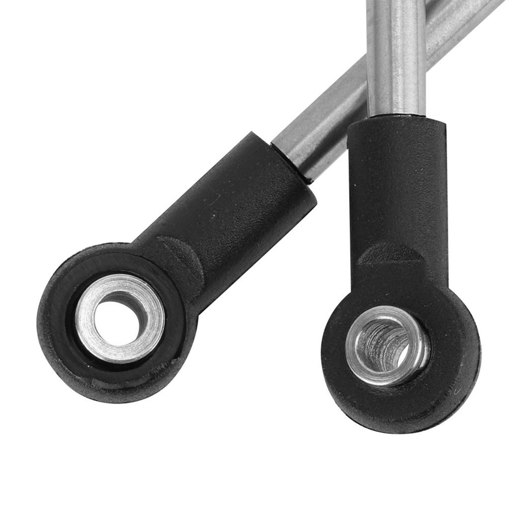 2pcs 102mm Aluminium Alloy Shock Absorber Damper Fit for HPI VENTURE FJ RC Crawler(Silver)