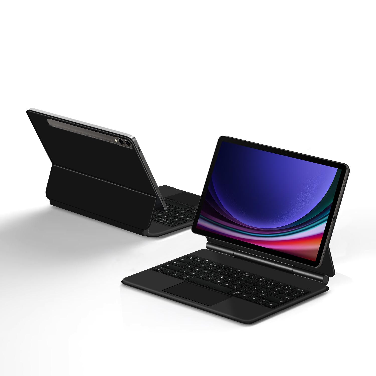

Magnetic Bluetooth Keyboard for Samsung S10+/S9+/S9FE+/S8+/S7+/S7FE+ 12.4 inch чорний