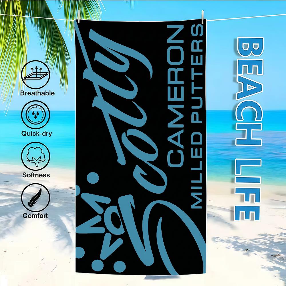 Towel Textile Bathrobe Beach C-CameronS-ES Quick-Drying Lightweight Portable Luxury Camping S-ScottyS-ES Swim Pool Travel
