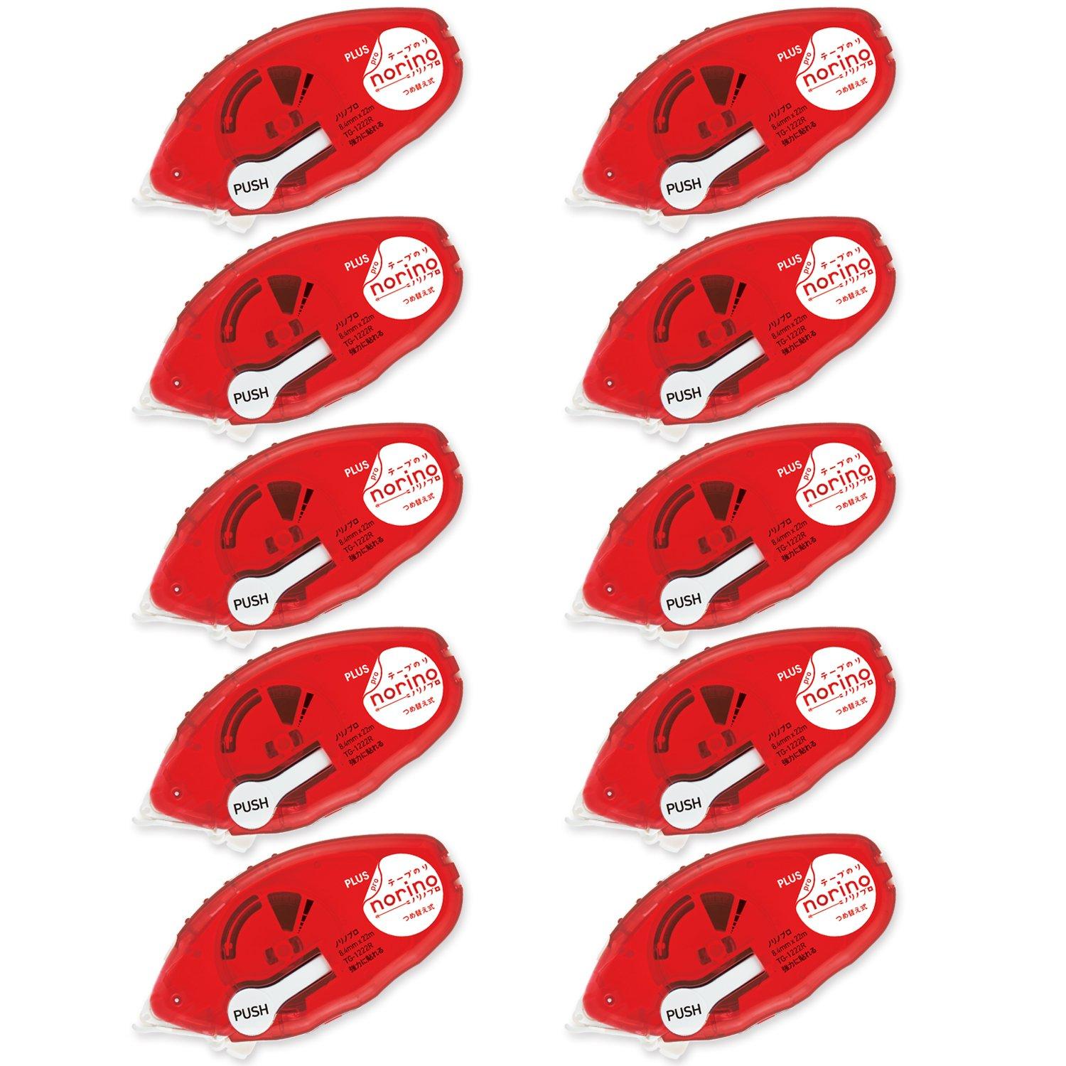 

Plus Pritt Tape Glue Norino Pro Body 22м x набор из 10 x 10 (Сильная адгезия) 8,4 мм 39-252