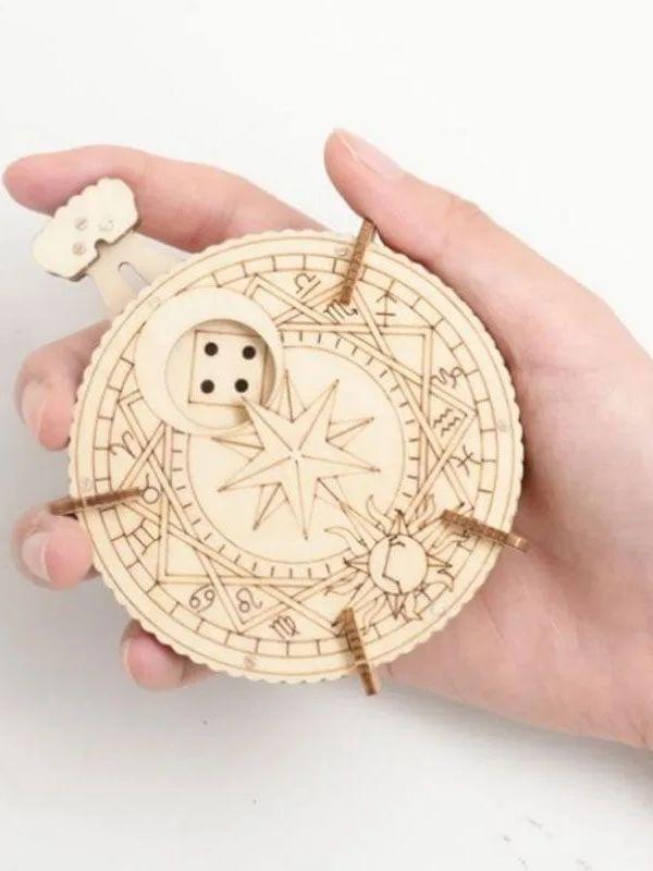 

Набор для сборки 3D-деревянного пазла для взрослых, модель кубика, поделки своими руками, для создания уникальных подарков на день рождения или Рождество белый