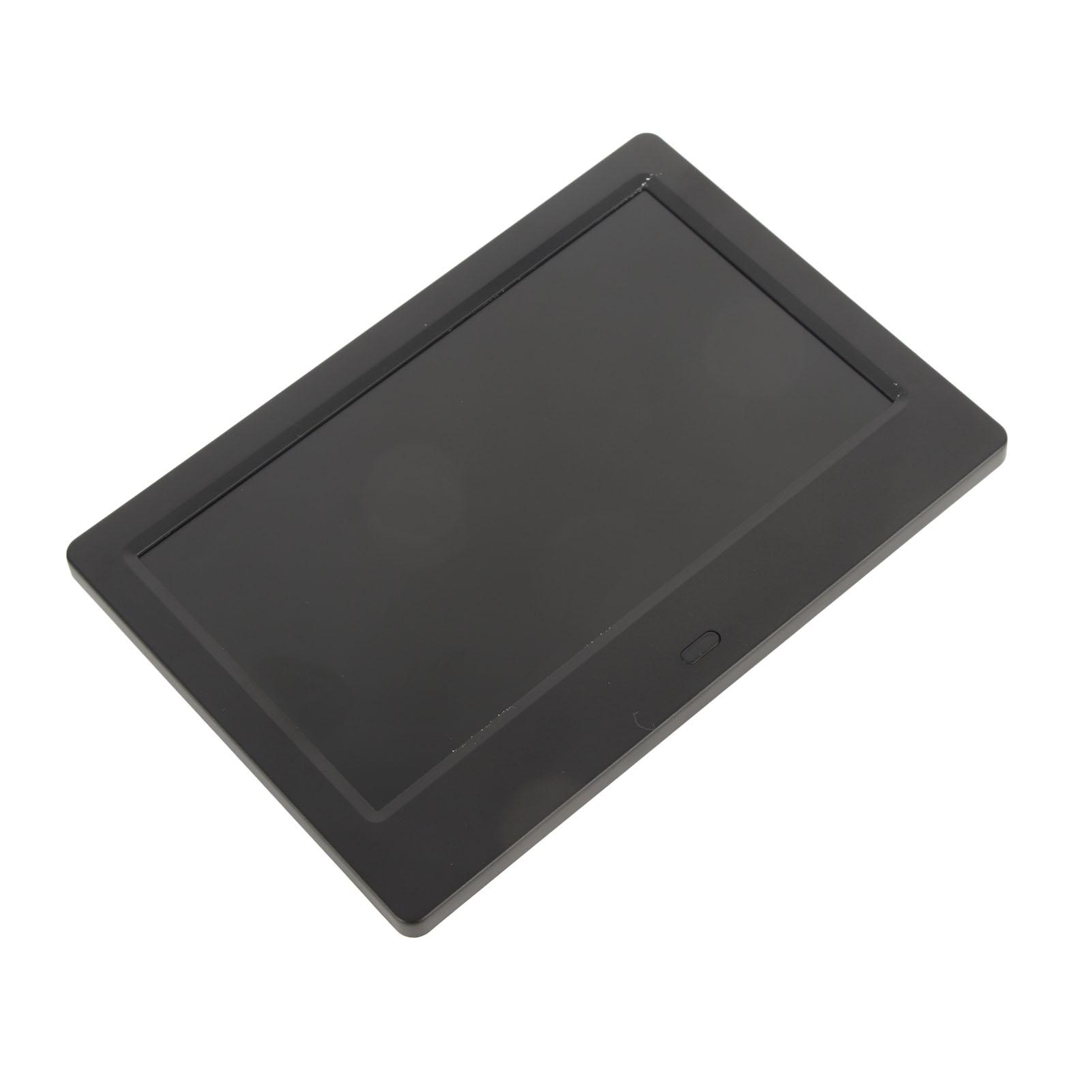 

7 дюймов Черный Яркость Будильник WIFI Синхронное Обновление С Дистанционным Управлением и Погода EU Plug