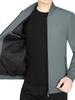 Men's Spring 2026 Stand-up Collar Jacket for Fathers: Trendy Business Casual Fashion