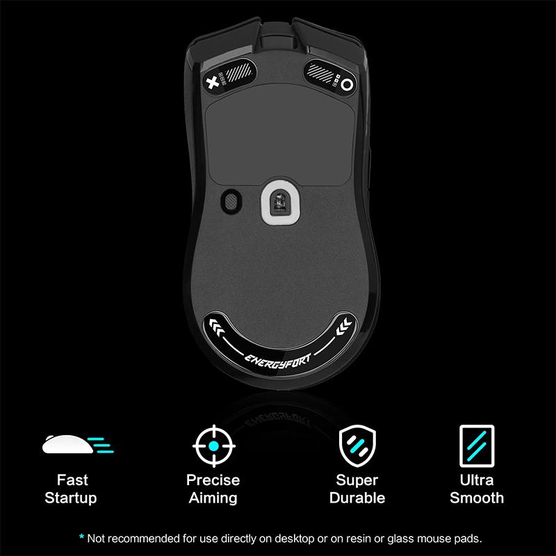 Mouse Feet Skates Ultra Strong Flawless Glass Super Fast Smooth Durable Sole For Razer Viper V3 V2 Pro Gaming Mouse