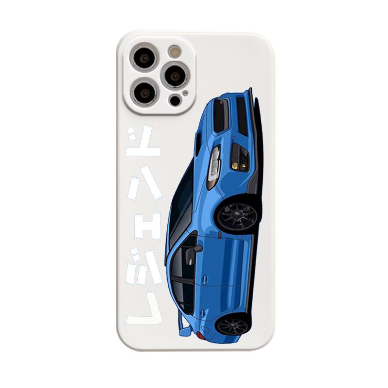 

Рідкий чохол для телефону JDM Tokyo Drift Sports Car Straight Edge для Apple iPhone 14 11 12 13 Pro Max Mini X XS XR 7 8 Plus SE2 Cover iPhone 12