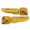 Pair of Rear Foot Pegs Aluminum Alloy Modified Pedals Fit for Ninja 250 Z800 Z650 Z900 Z1000SX