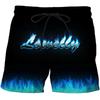 3D Print Shorts Fire Dragon Flame Goth Dark Gothic Training Muay Thai Kickboxing Boxing MMA Unisex Gym Fitness Workout Quick Dry Drawstring Waist