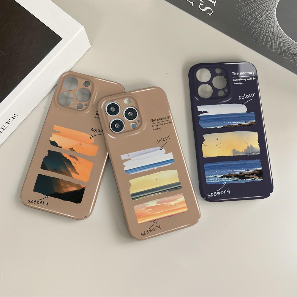 Etui na telefon z filmem all-inclusive, kreskówkowy modny design, twarda skorupa, pełne pokrycie, etui z ochroną aparatu dla OPPO A60 A96 Reno12 Realme C53 C75