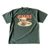 Retro Chai Tee Grafik Tee Unisex Shirt Baumwolle Oversize Große Größe