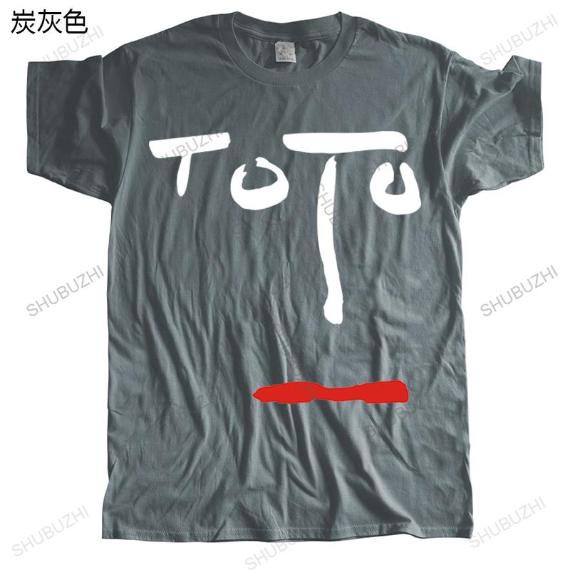 Unisexové tričko s kulatým výstřihem bavlněné značkové tričko TOTO Symbol obličeje Rocková legenda nový příchozí Unisexové tričko s krátkým rukávem a potiskem