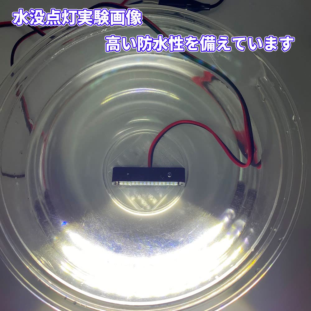Discover Winds Motorcycle Car Ultra Bright 15 LED, Easy To Install, License Lamp,