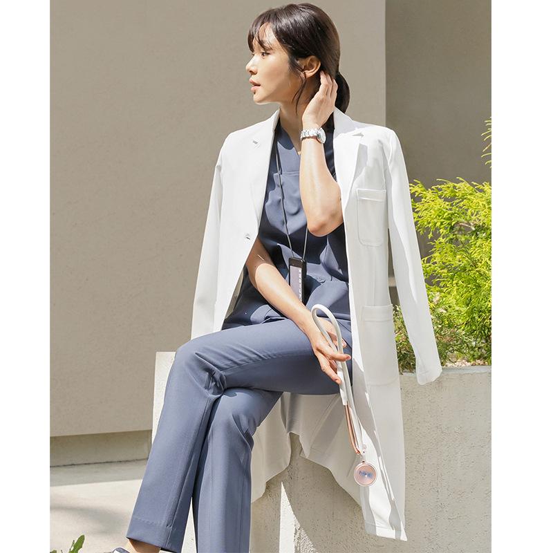 Duozhi Arzt- & Krankenpfleger-OP-Kittel - Damen Zweiteiler