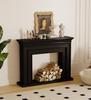 European-Style Customizable Decorative Fireplace Cabinet with Electronic Flame Insert