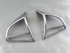BRIGHTZ Satin Silver Steering Switch Cover for Wagon R Stingray MH55S Compatible with and 55 Wagon R Stingray [INT-ETC-581] MH, MH55, H55,