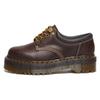 Dr. Botas Plataforma Martens 8053 Arc em Couro Crazy Horse 'Marrom Escuro' 31126201