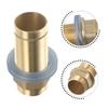 1 Set Faucet Maintenance 32mm Brass Nut Copper Tube With Apron Repair Accessory