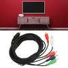 Red Green Blue and Red White 10 Pin DIN to 5RCA Cable AV Connection Wire Cable  Home Entertainmen