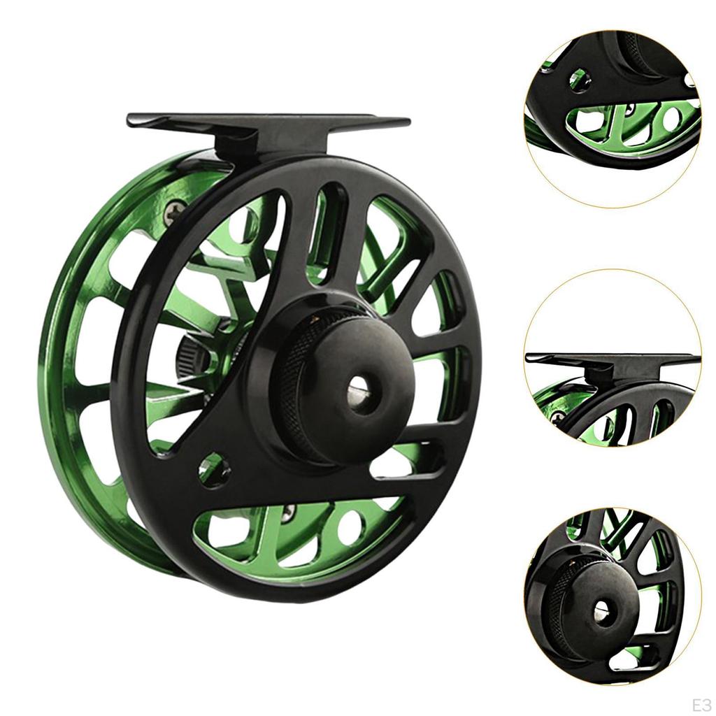 Fishing Gear Fly Reel with Line Wheel Accessories for All Seasons