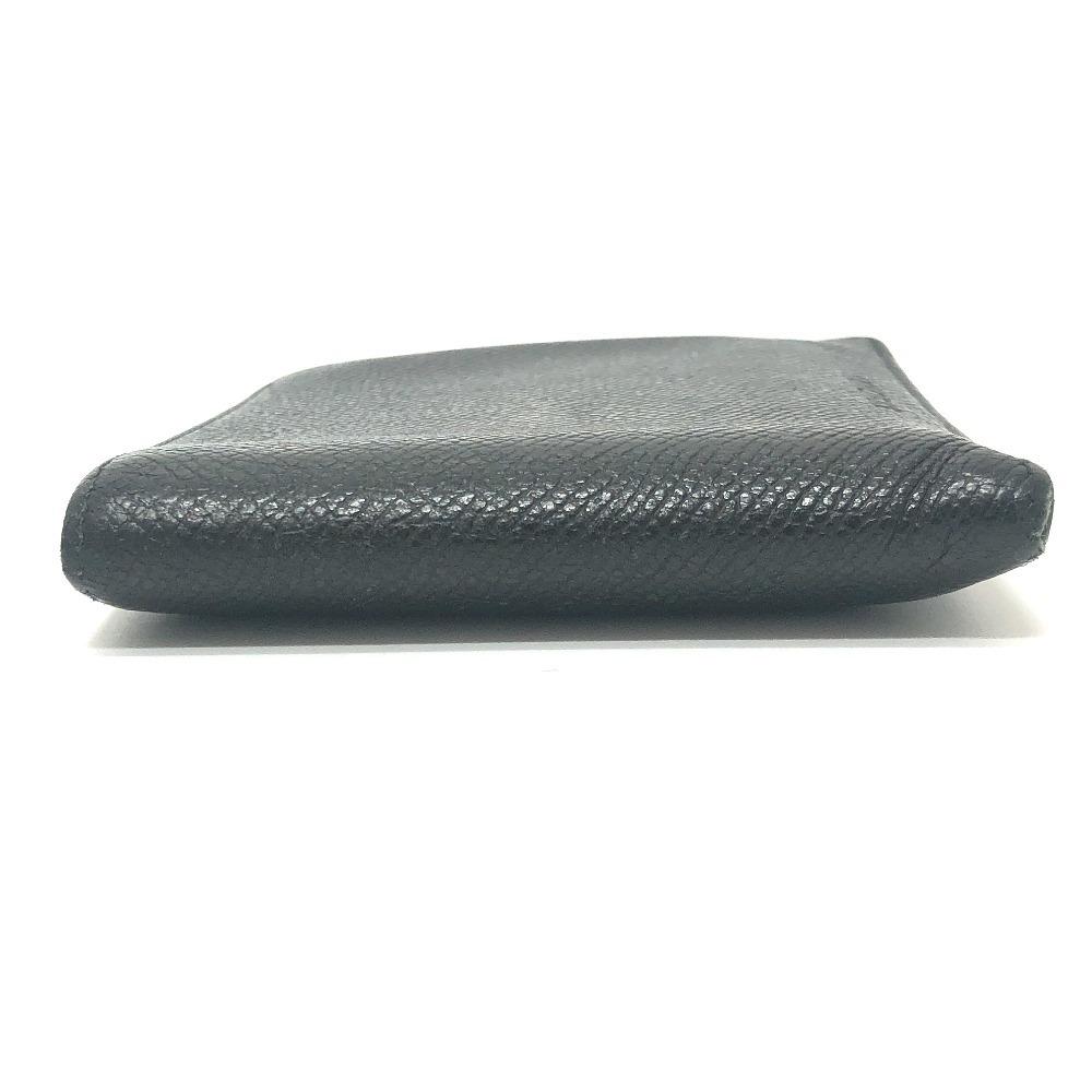 BVLGARI logo Short wallet, Wallet, Compact wallet Folded wallet  Black