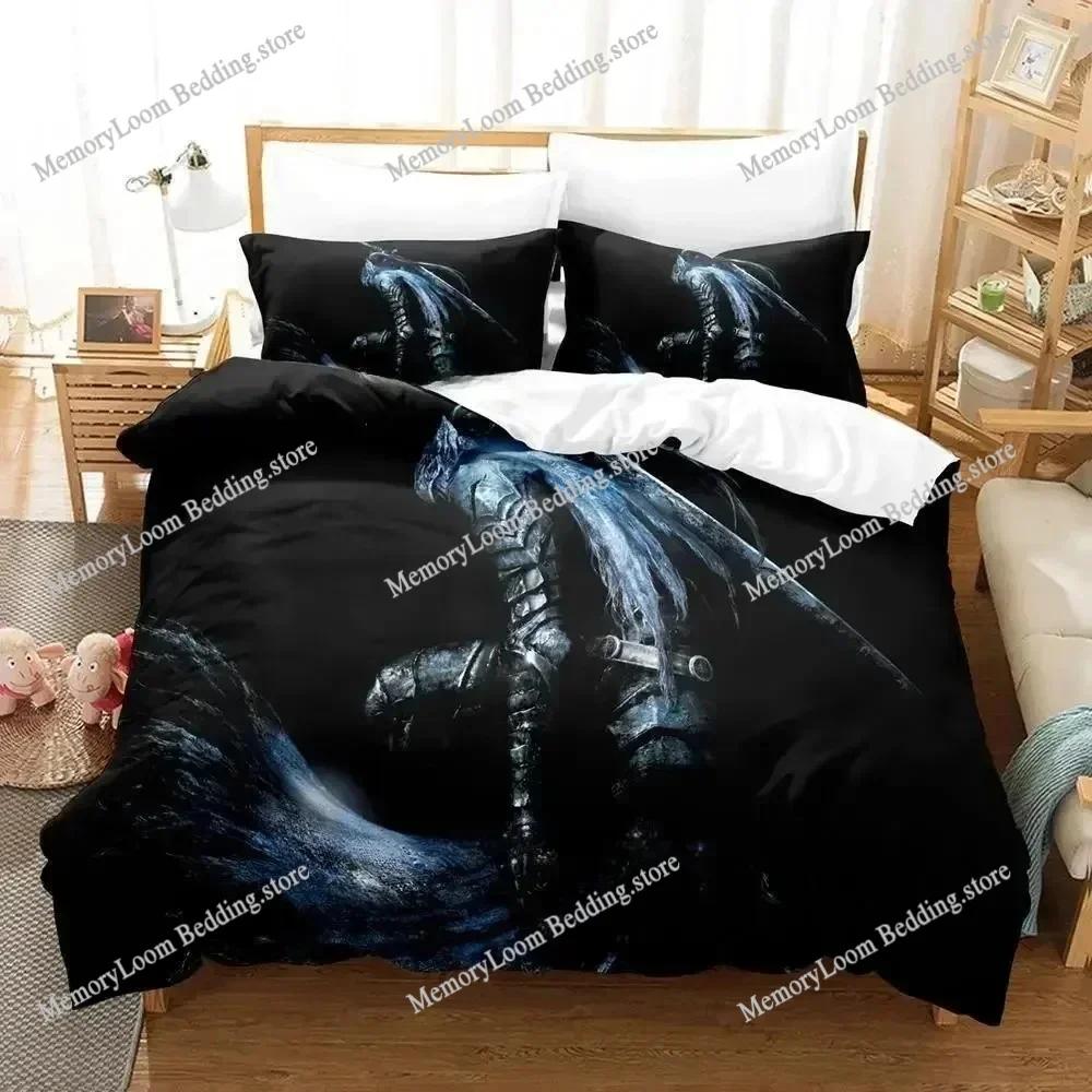 Dark Souls Bedding Set Single Twin Full Queen King Size 3D Print Bed Set Adult Kid Bedroom Fashion Duvetcover Sets