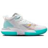 Air Jordan Zion 1 White Dynamic Turquoise Men Sneakers Laser-Orange Black DA3130-101