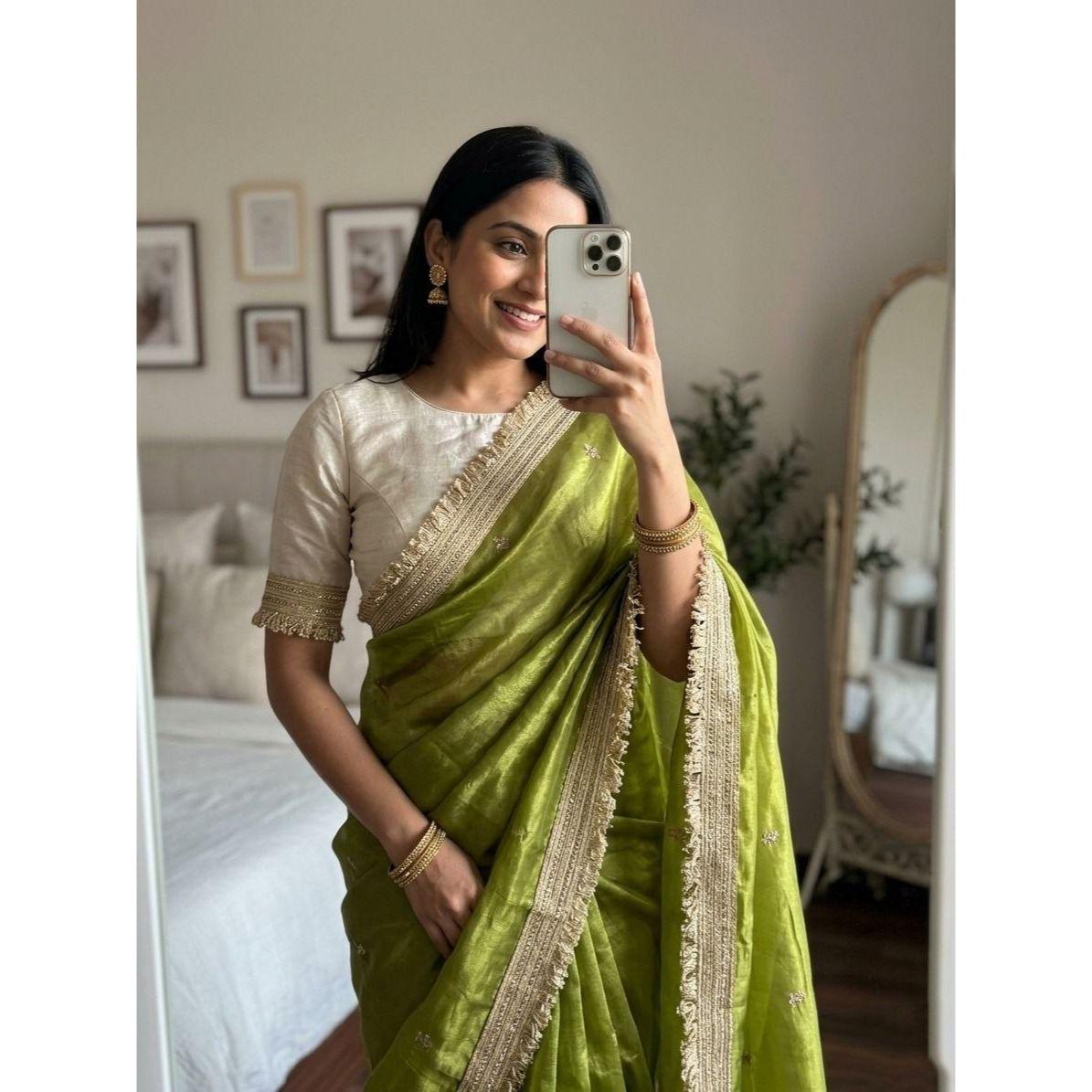 New Launch – Designer Party Wear Space Silk Saree Collection