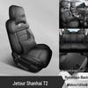 26-Model ShanHai T2 Perforated Leather Car Seat Cushion, All-Season Fit