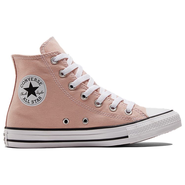 Converse Chuck Taylor All Star Comfortable Versatile High-Top Canvas Shoes Unisex Sneakers Light-Pink 172686C